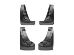 110063120102 - : Black MudFlap No-Drill DigitalFit® MudFlap Kit for WeatherTech Image