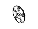 8G1Z1130C - Suspension: Center Cap for Ford: Taurus, Taurus X Image