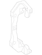 1664211200 - : Brake Carrier for Mercedes-Benz Image