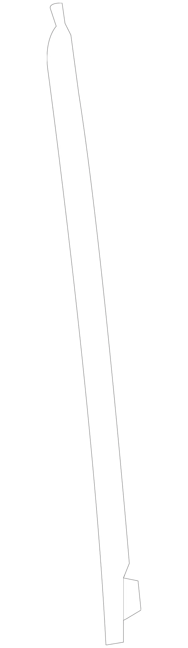 164730061964 - : Window Divider for Mercedes-Benz Image