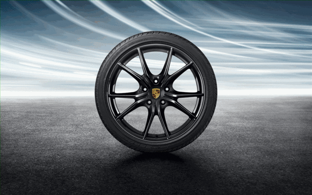 99204482056C40 - Exterior: Rim Trim Strips - Gray for Porsche: 718 Boxster, 718 Cayman, 718 Spyder, 911 Image