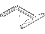 XR3Z10153BC - Electrical: Mount Bracket for Ford: Mustang Image