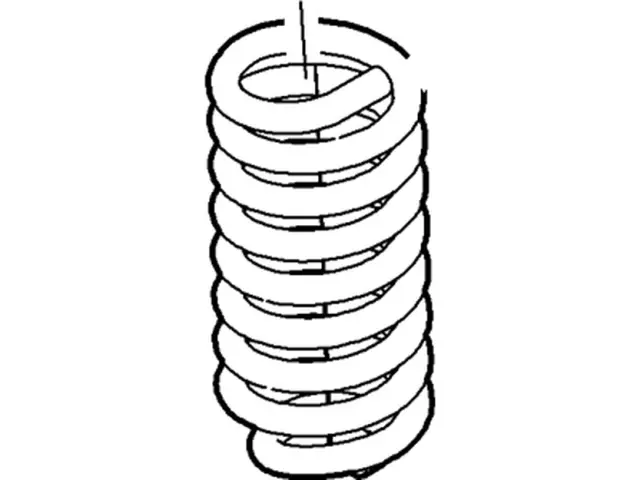 4C3Z5310FA - Suspension: Coil Spring for Ford: F-250 Super Duty, F-350 Super Duty Image