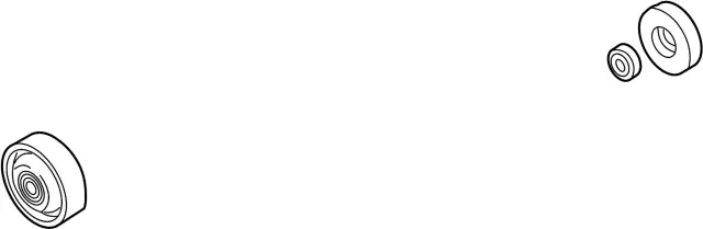 11947AG300 - : Accessory Drive Belt Idler Pulley for INFINITI: G25, QX4 Image