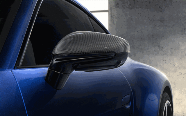 992044817 - Exterior: 2023 Porsche 911 - Exterior Mirror Upper Trims Made From Carbon for Porsche: 911 Image