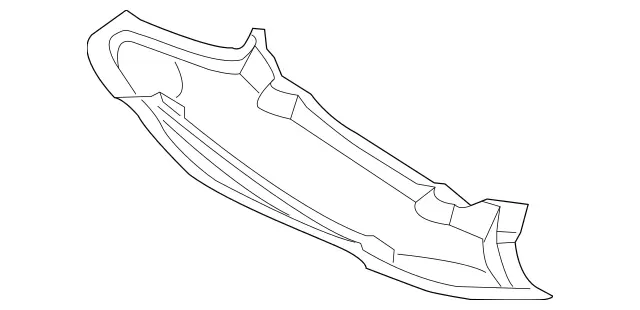 1715242530 - Body: Front Shield for Mercedes-Benz Image