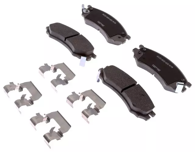 19391211 - : Ceramic Front Disc Brake Pad Set With Clips for GM Image