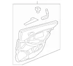 21973037623D02 - Body: Door Trim Panel for Mercedes-Benz Image