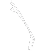25169027269051 - Body: Rear Pillar Trim for Mercedes-Benz Image