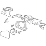 FR3Z17683H - Body: Power Mirror for Ford: Mustang Image