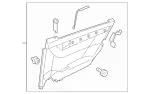 20473074707K50 - : Door Trim Panel for Mercedes-Benz Image