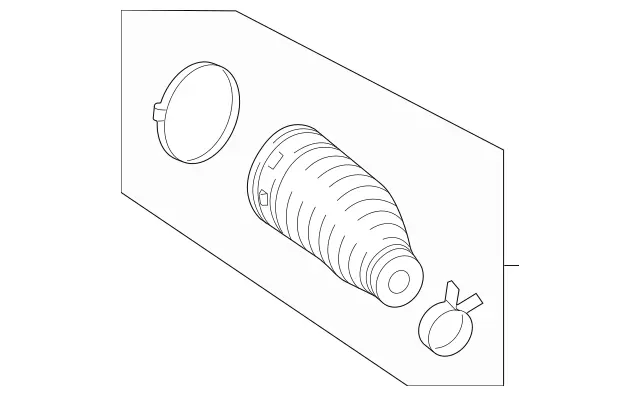 2234604701 - Steering: Boot for Mercedes-Benz: 350SD, EQE 350, EQE 350 SUV, EQE 350+, EQE 350+ SUV, EQE 500, EQE 500 SUV, EQE AMG, EQE AMG SUV, EQS 450, EQS 450 SUV, EQS 450+, EQS 450+ SUV, EQS 580, EQS 580 SUV, EQS AMG, Maybach EQS 680 SUV, Maybach S580, Maybach S680, S500, S580, S580e, S63 AMG E Performance Image image