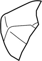 883058Y70A - Body: Seat Cushion Pad for INFINITI: FX35, FX45 Image