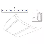 ML3Z5842528B - : Nameplate for Ford: F-150 Image