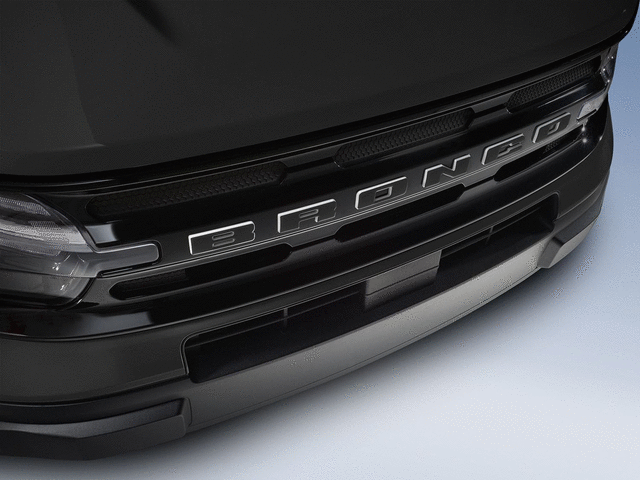 VN2DZ9942528AE - Exterior: Grille Lettering - Matte Black for Ford: Bronco Image