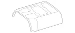 90669044507K87 - : Headliner for Mercedes-Benz Image