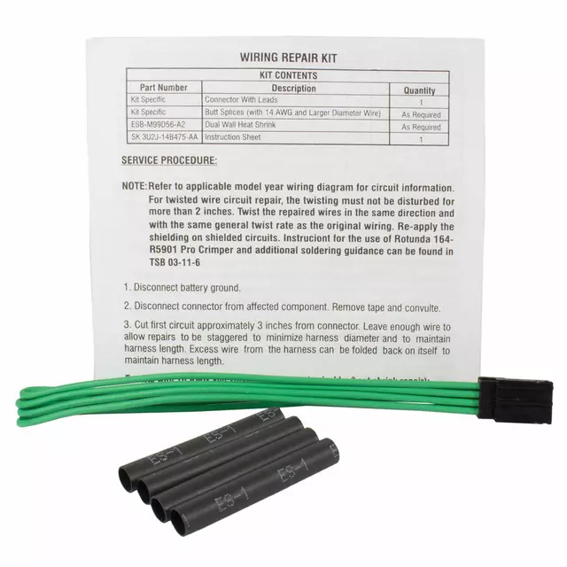 6U2Z14S411JB - : Wire Assembly for Ford Image