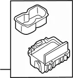 68430AC71C - : Cup Holder for Infiniti Image
