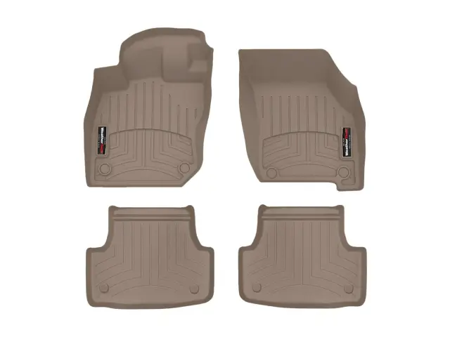 4517271454962 - Accessories: Front &amp; Rear Tan FloorLiner™ DigitalFit® for WeatherTech Image