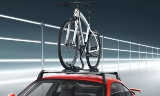 95B04480006 - Hauling: Bicycle Rack for Porsche: 911, Cayenne, Macan, Panamera, Taycan Image