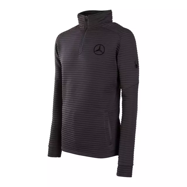 152065204 - : Mer Mens Spyder Capture Quarter-Zip Flee for Mercedes-Benz Image