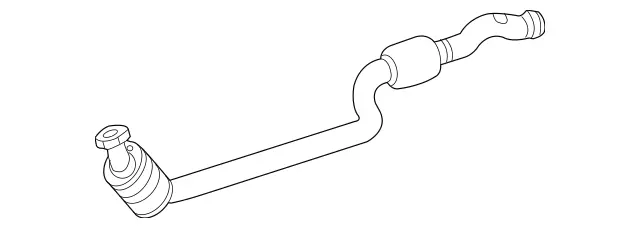 2124904319 - : Exhaust Line for Mercedes-Benz: E63 AMG Image