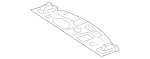 2046400060 - Rear End: Rear Panel for Mercedes-Benz: C250, C300, C350 Image