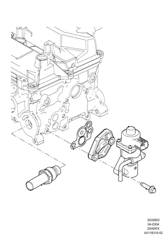 1S7Z9D475A - Emission System: Egr Valve for Ford Image