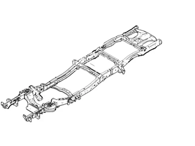 AL5Z5005GA - Body: Frame Assembly for Ford Image