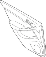 82900AM601 - : Door Trim Panel for INFINITI: G35 Image