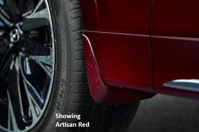 KEMEV3460PR - Exterior: Splash Guards - Rear - Soul Red Crystal for Mazda: CX-70, CX-90 Image