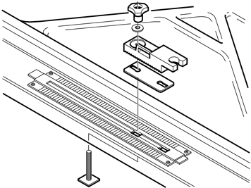 8624356 - : Wing Profile Cross Bars Adapter (Mountaineer for Volvo Image
