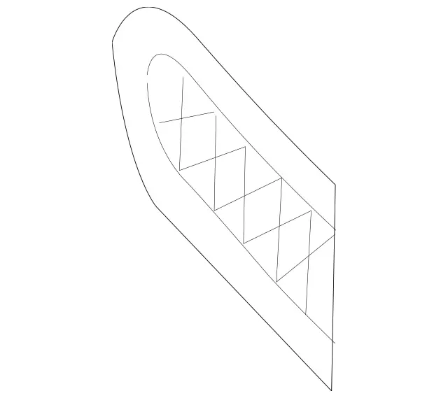2098850423 - Body: Outer Grille for Mercedes-Benz Image