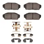 4000040901 - : DFC HybriDynamic Brake Pads Hrdwr Kit for DYNAMIC FRICTION Image
