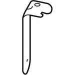 5C3Z1K356AA - Body: Bracket for Ford: F-250 Super Duty, F-350 Super Duty, F-450 Super Duty, F-550 Super Duty Image