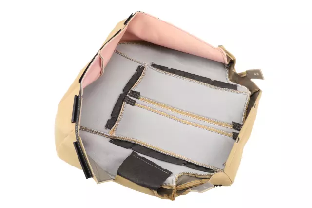 Caramel Tan Rear Driver Side Seat Cushion Cover - GM (22894375)