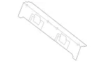 2056400214 - Rear End: Crossmember for Mercedes-Benz Image