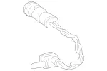 2025400717 - : Brakepad Wear Sensor for Mercedes-Benz Image