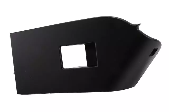 Jet Black Rear Passenger Side Door Armrest Switch Mount Plate - GM (22863762)