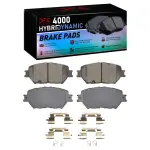 4000090801 - : DFC HybriDynamic Brake Pads Hrdwr Kit for DYNAMIC FRICTION Image