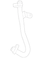 9068301415 - HVAC: Rear AC Line for Mercedes-Benz Image