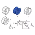 KL3Z1007F - : Wheel Assembly for Ford: F-150 Image