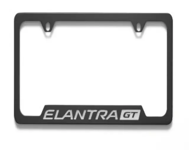 A5F39AM100 - Exterior: License Plate Frame for Hyundai Image