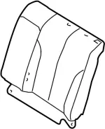 886722Y960 - Body: Rear Cover for Infiniti Image