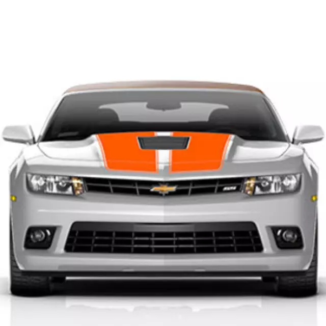 23425867 - Exterior: Decal/Stripe Package, Rally Stripes, White for Chevrolet: Camaro Image