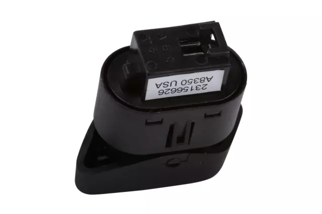 Jet Black Front Seat Adjuster Switch - GM (23156626)