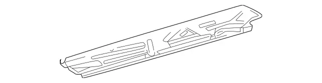 2036191138 - Substructure: Cover for Mercedes-Benz: 180C, C230, C240, C280, C32 AMG, C320, C350, C55 AMG, CLK63 AMG Image image