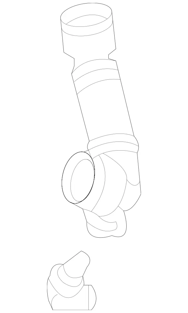 1675016103 - Radiator: Coolant Hose for Mercedes-Benz: GLE450, GLS450 Image image