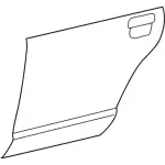 3W7Z5424700AA - Body: Outer Panel for FORD Image
