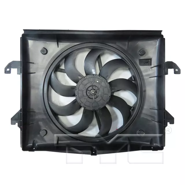 624040 - Cooling Systems: TYC Dual Radiator and Condenser Fan Assembly for TYC Image